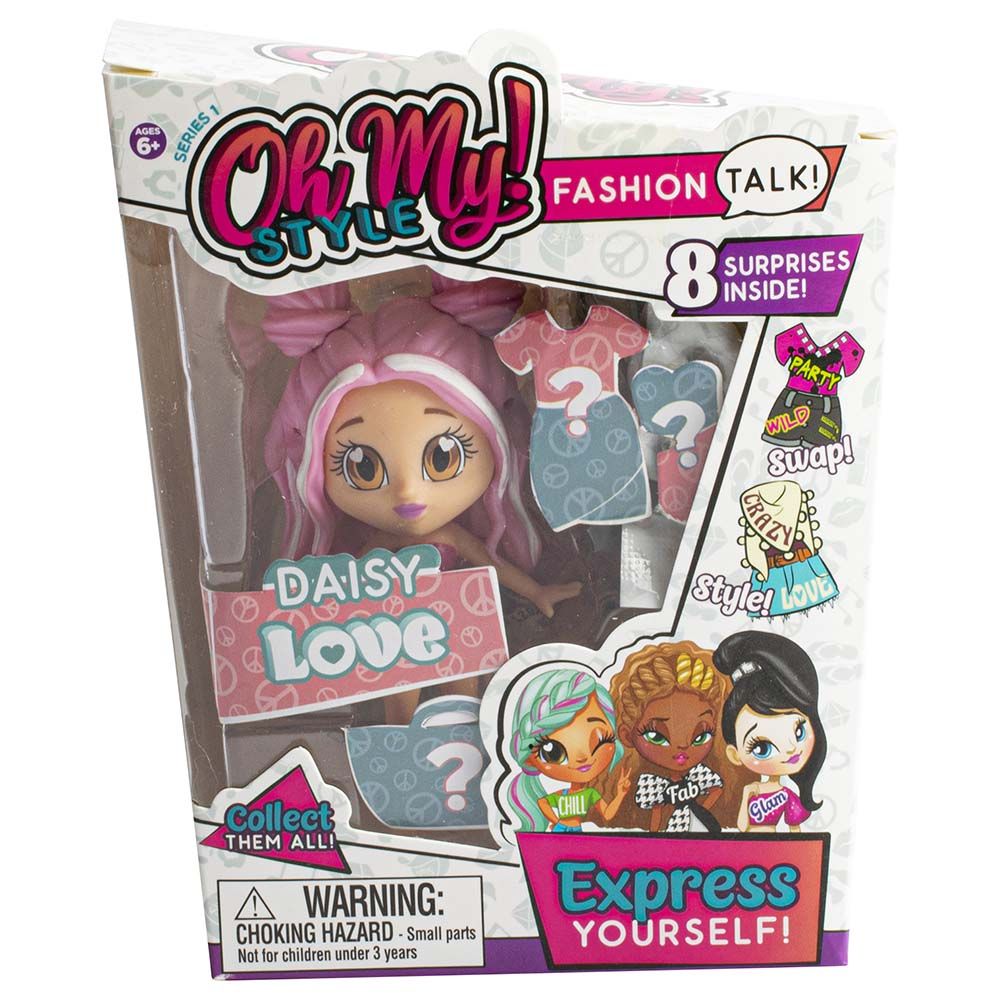 Muñeca Oh My Style - 8 Sorpresas - Coleccionable