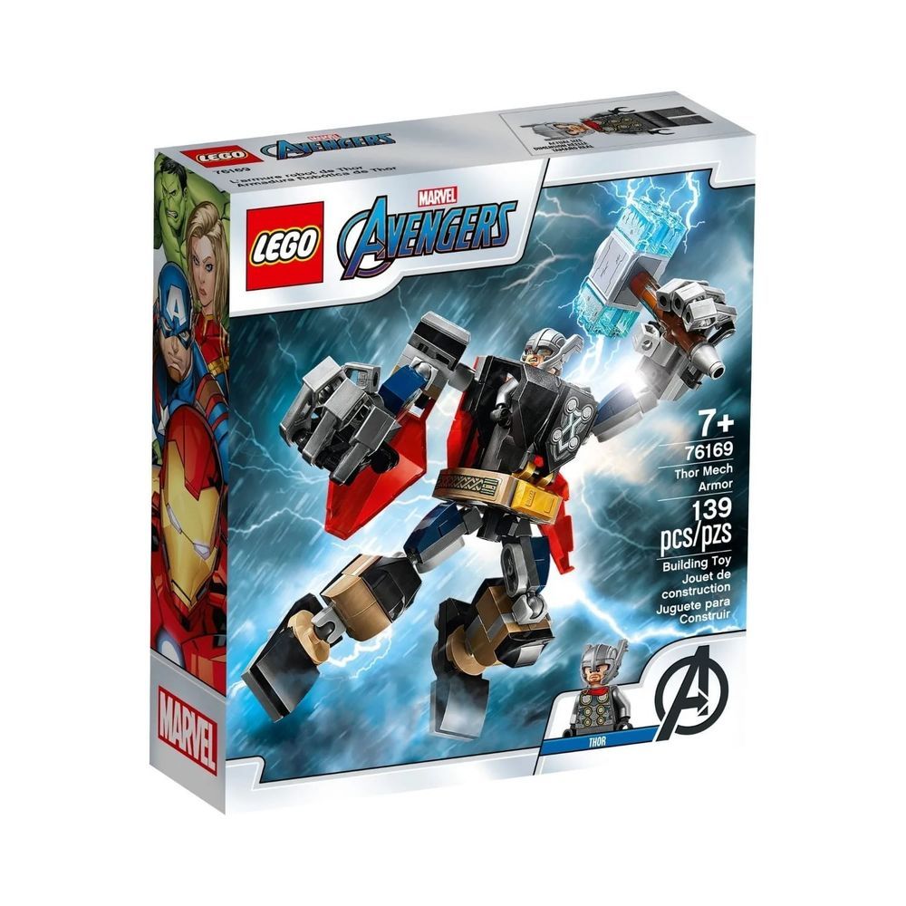 Marvel Avengers Armadura Robotica Thor - Thor Mech Armor - 139 Piezas