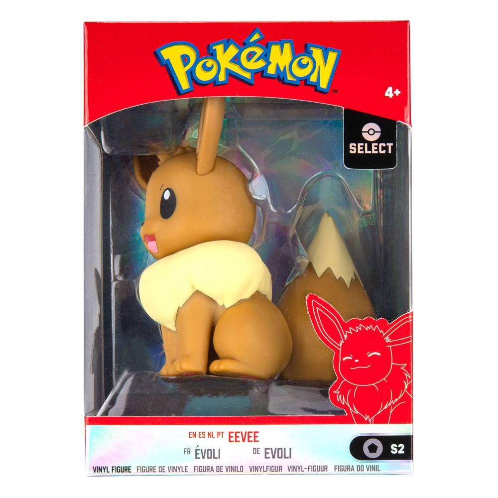 Figura Muñeco De Vinilo Pokemon - Eevee - Evoli