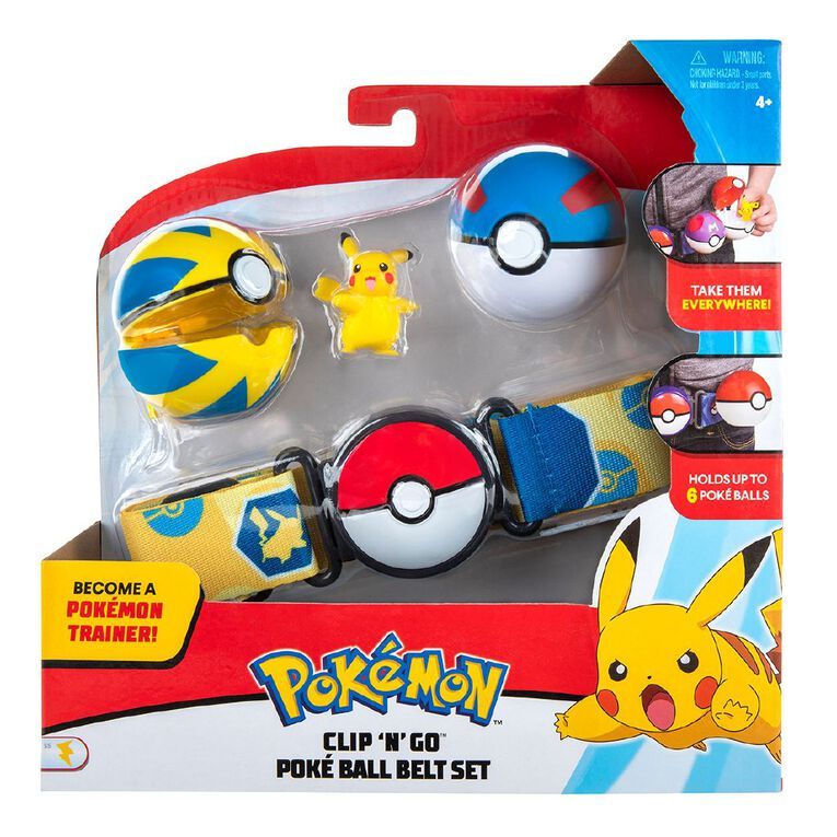 Set De Cinturon Pokemon - Pikachu