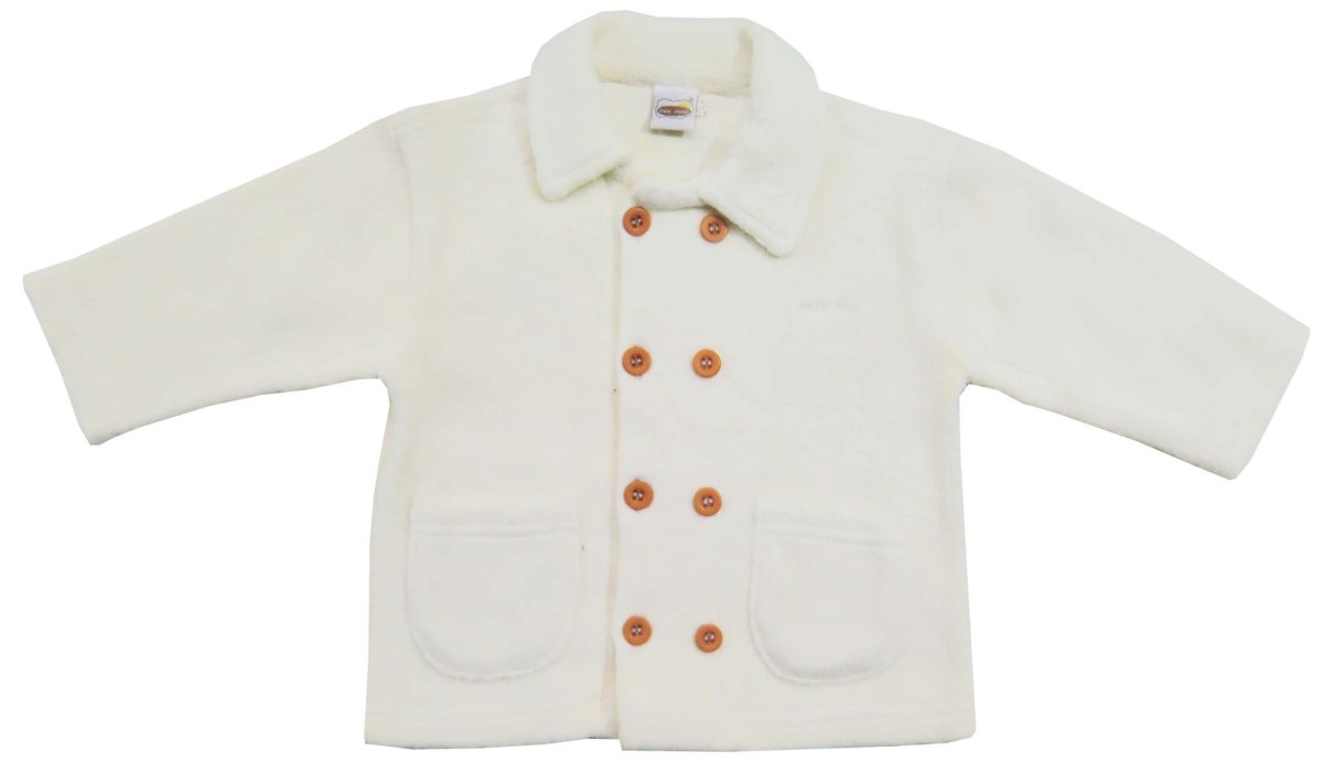 Tapado polar botones cruzados