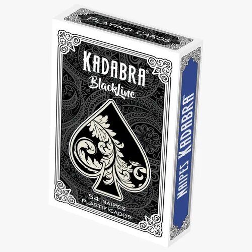 Mazo de Cartas - Naipes Franceses - Blackline -  54 naipes