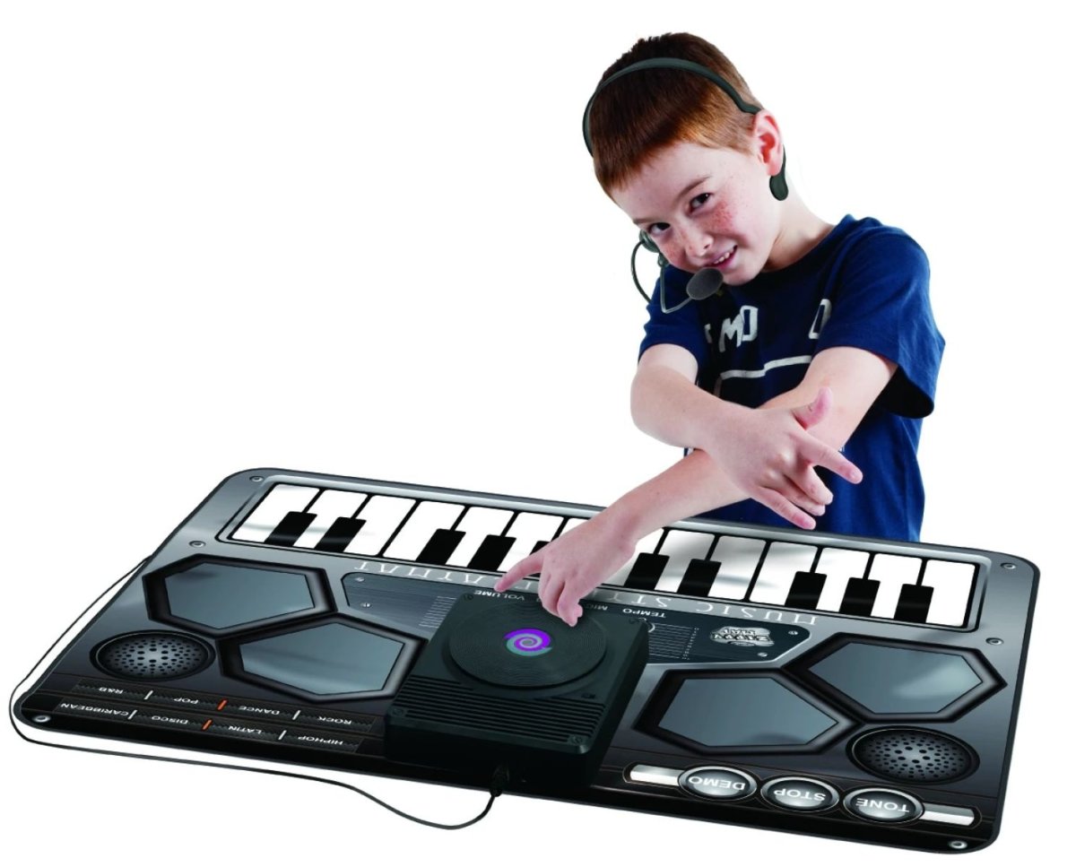 Piano Alfombra sensitiva - Music Style Playmat - con Karaoke y Acompañamientos