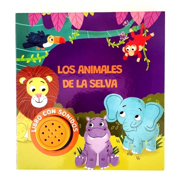 Libro Con Sonidos - Los Animales De La Selva
