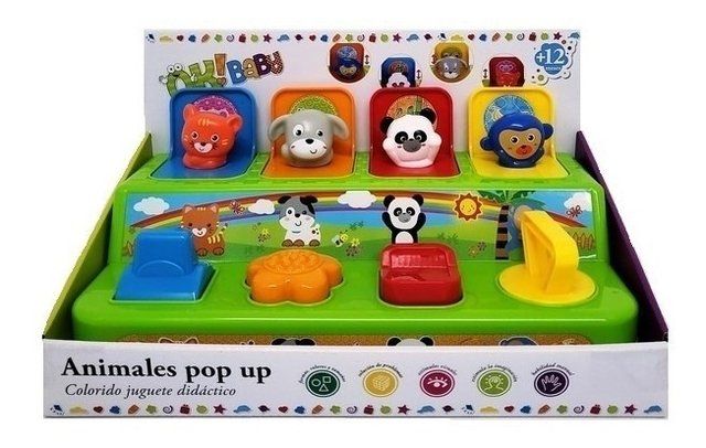 Animales Pop Up - Juguete Didactico