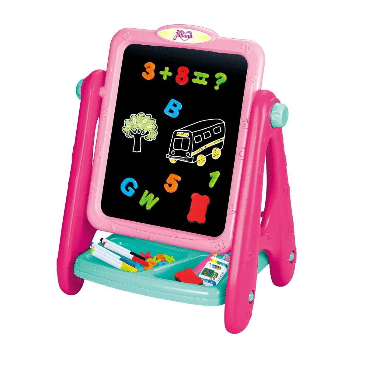 Juliana Pizarra 2 En 1 - Magnetica Con Atril