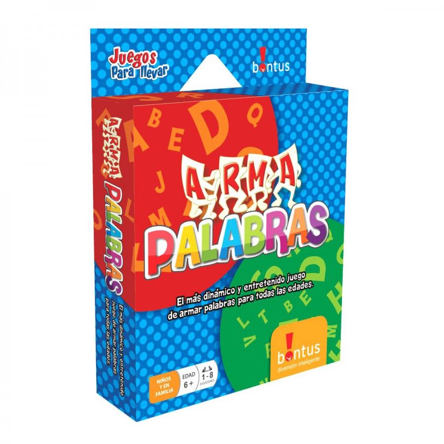 Juego De Mesa - Arma Palabras - Cartas