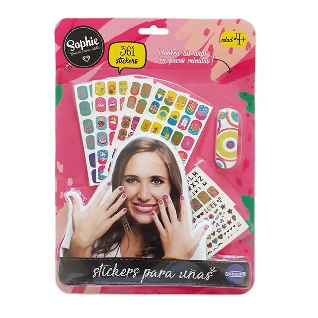 Sophie Stickers Para Uñas - Blister