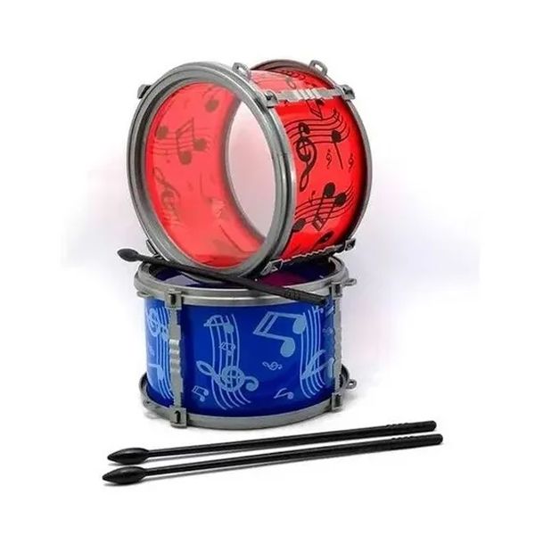 Tambor Con Baquetas - En Bolsa