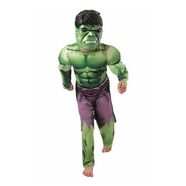 Disfraz Hulk Deluxe Marvel Avengers - Mascara Rigida