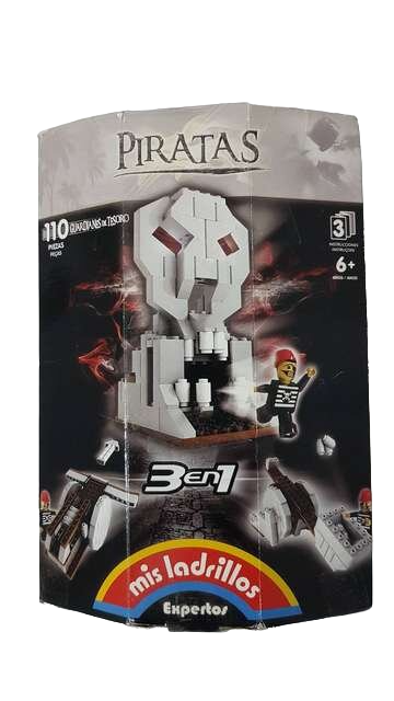 Piratas - Guardianes Del Tesoro 110 Piezas - 3 En 1