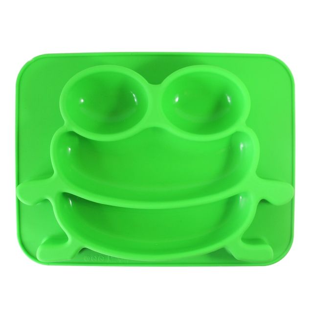 Plato De Silicona Con Divisiones
