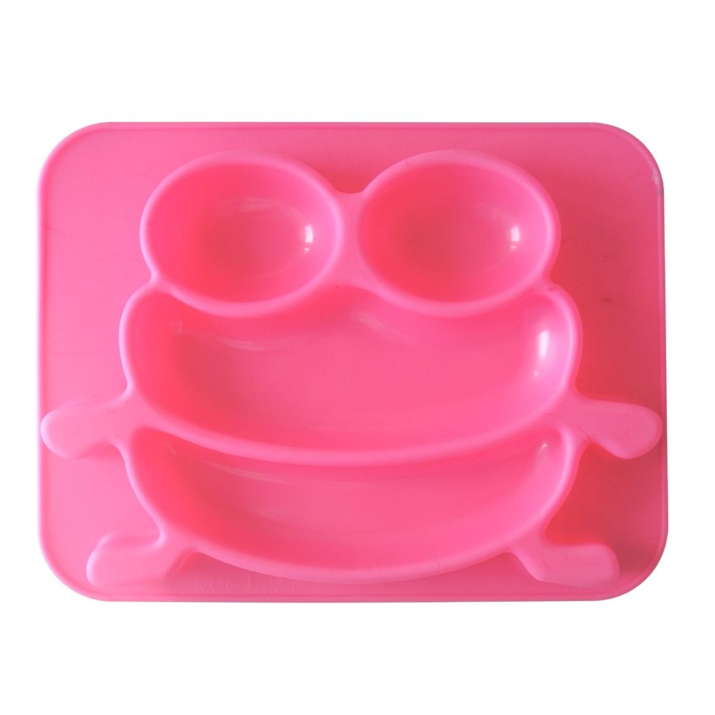 Plato De Silicona Con Divisiones