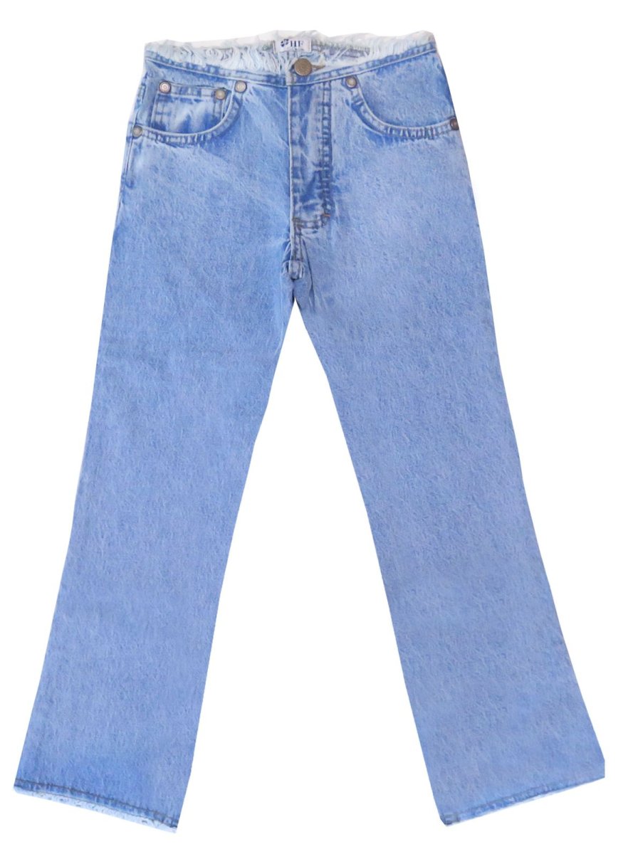 Pantalon Jean con flecos