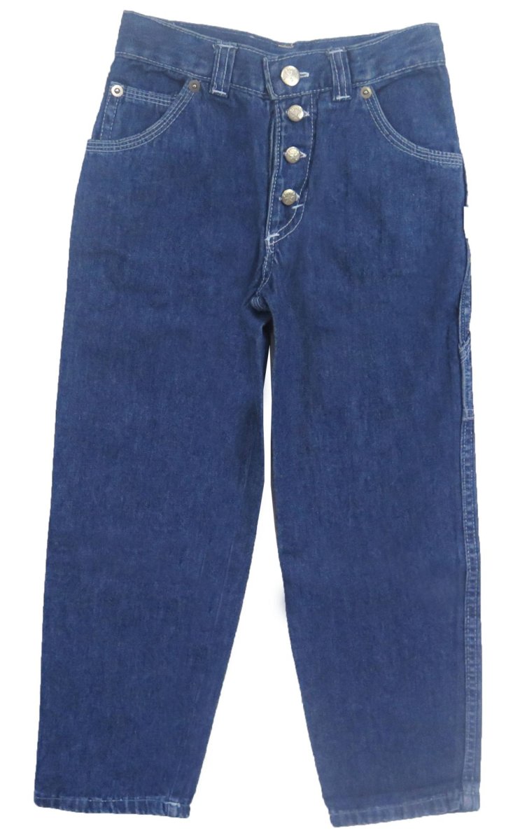 Pantalon jean botones y bolsillos