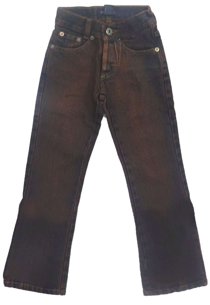 Pantalon jean recto color