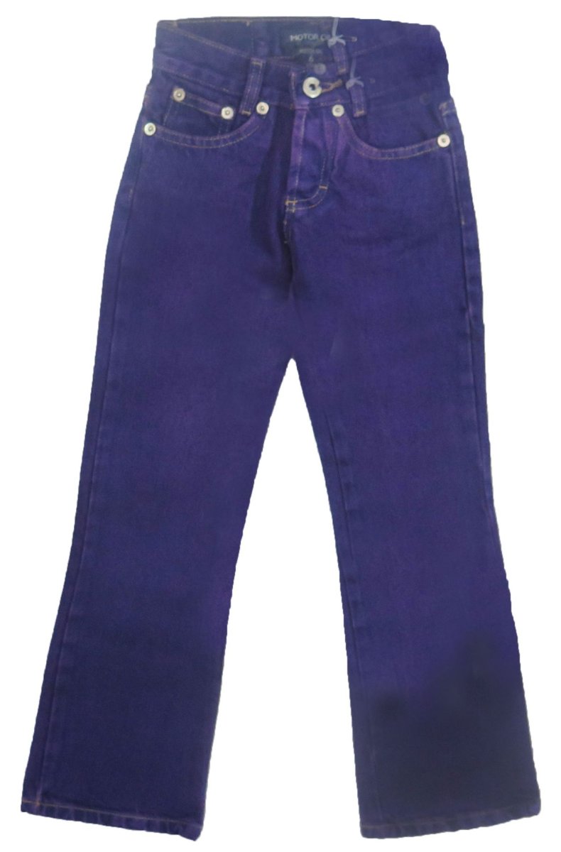 Pantalon jean recto color