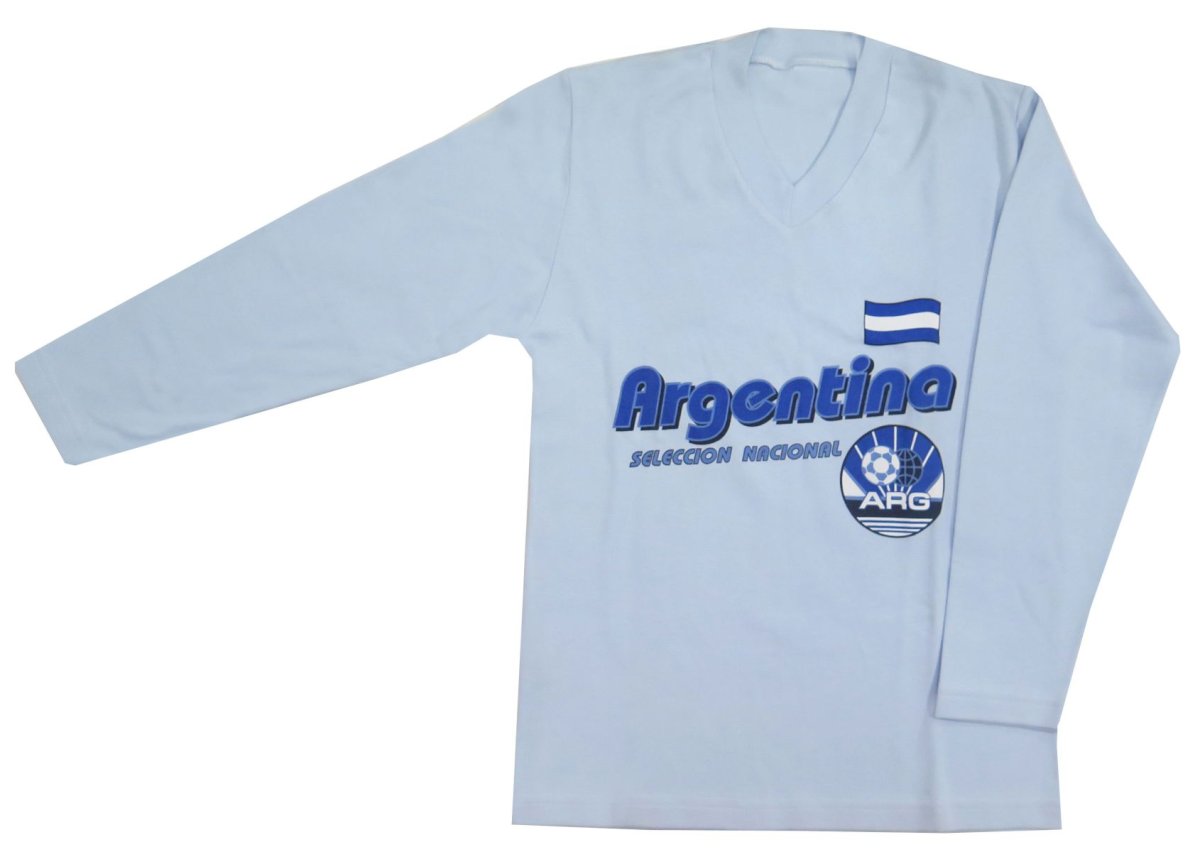 Remera Manga Larga Argentina