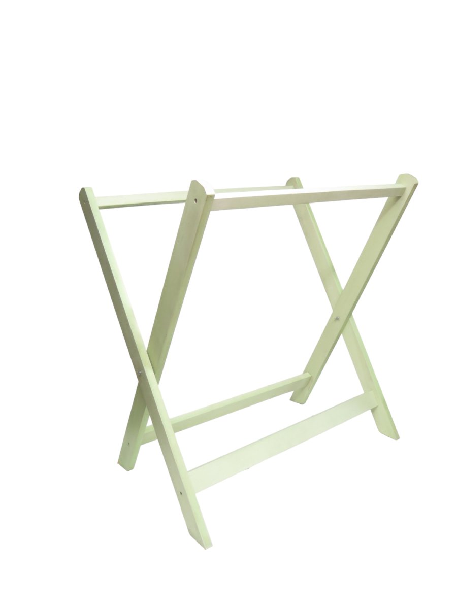 Pata de Catre Madera Verde Seco Patinado (Solo la Pata)
