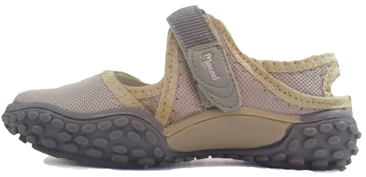 Loretta Zapatilla Balerina Chinita con Elastico con Abrojo Velcro