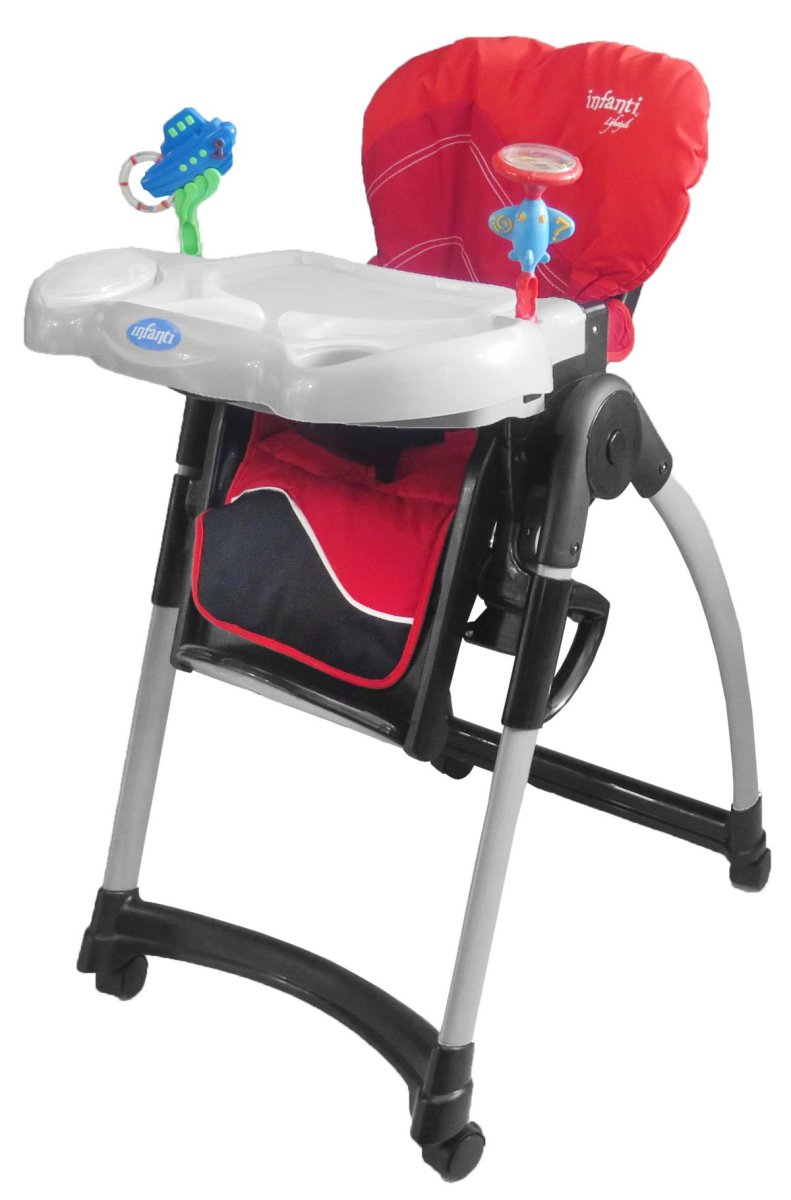 Silla de comer con alturas y reclinado