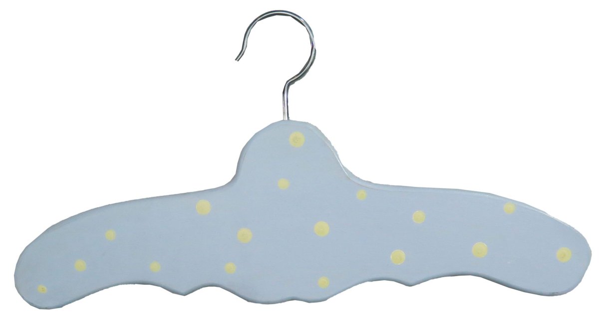 Percha de madera pintada con forma