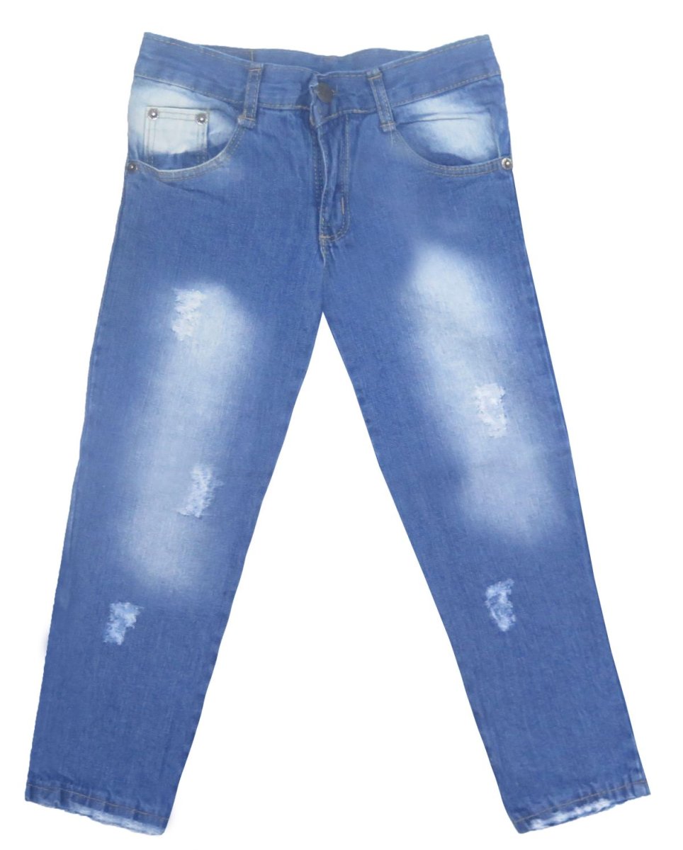 Pantalon jean con detalle