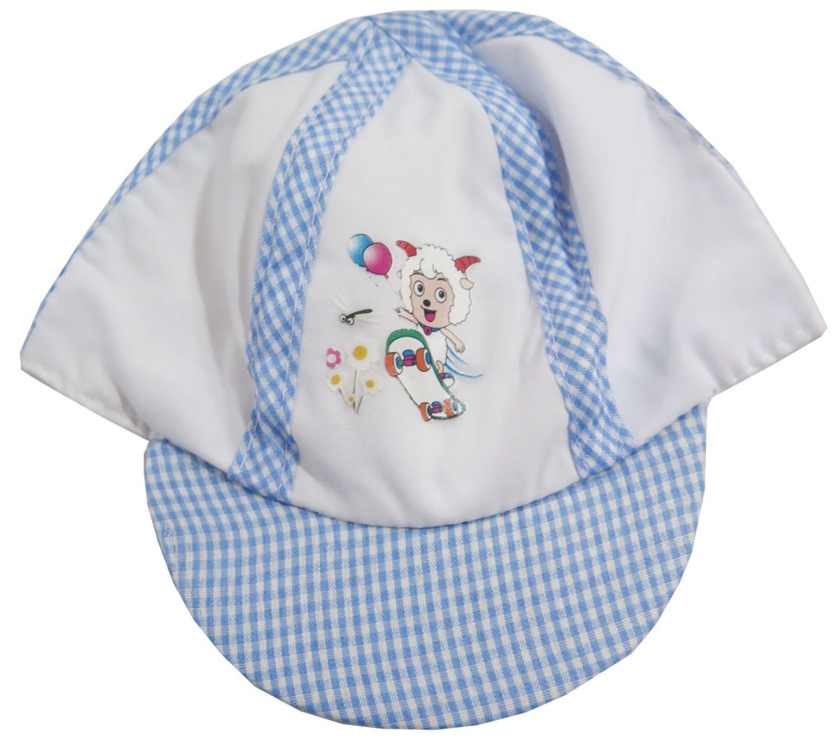 Gorro Cap - Oveja Estampada - con Cuadrille