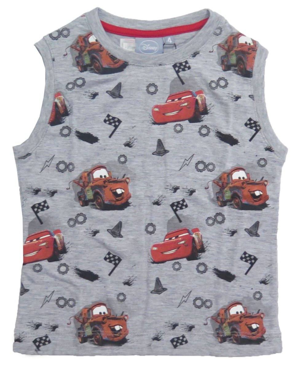 Remera  Personaje Musculosa Algodon Cars