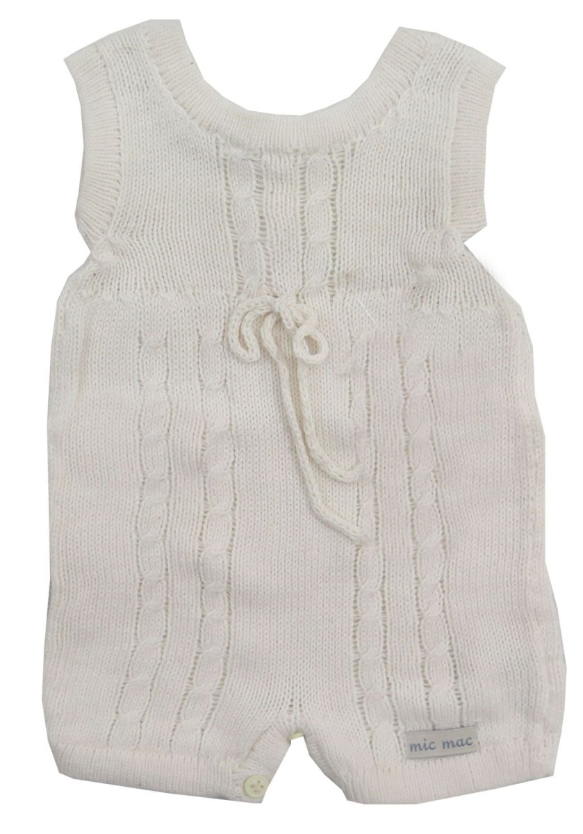 Enterito hilo sin mangas con moño