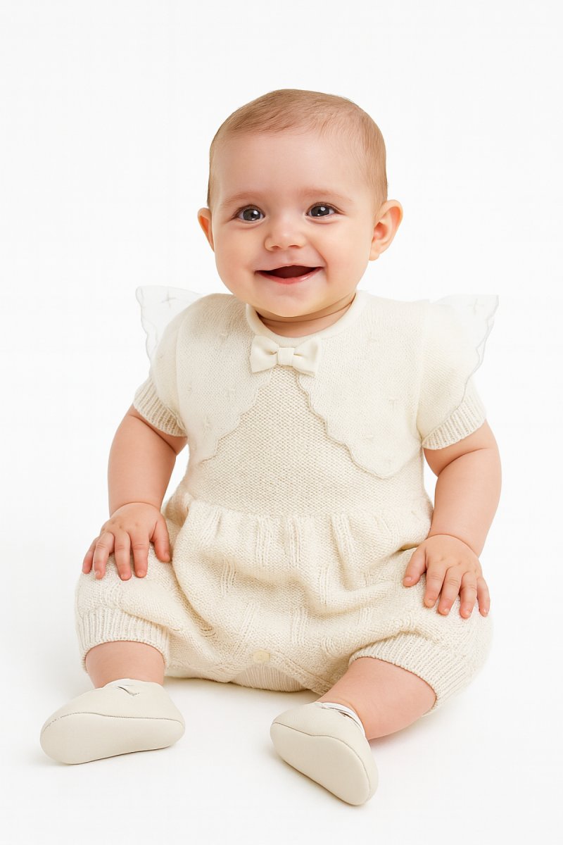 Enterito Manga Corta Hilo Natural