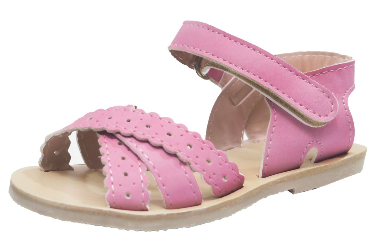 Sandalia Con Tiras Cruzadas