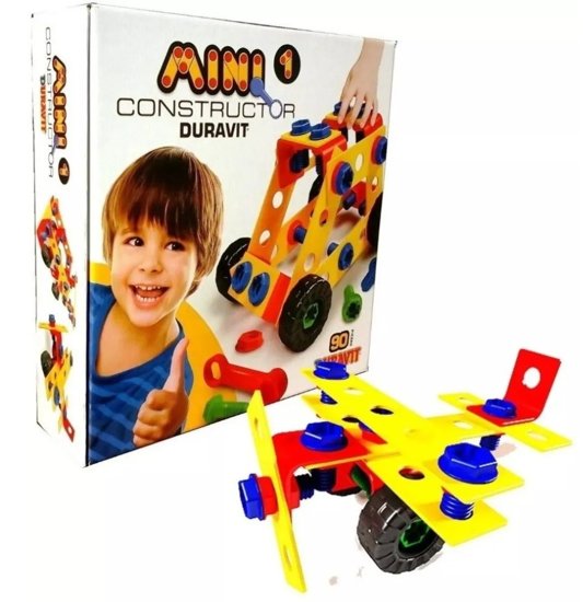 Mini Constructor - 90 Piezas - Tipo Mecano