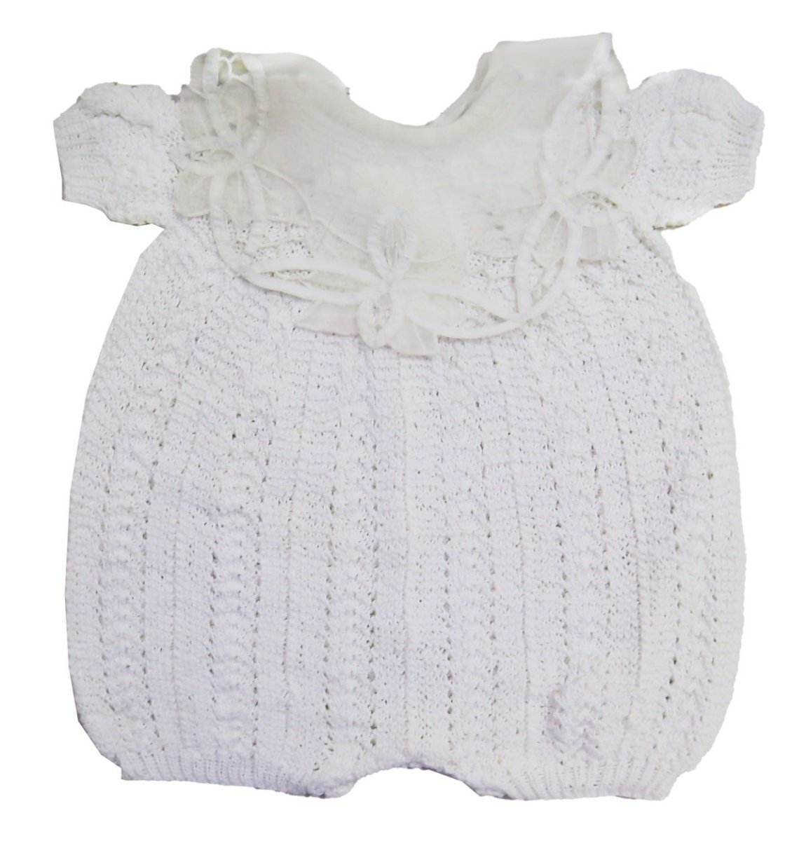 Enterito hilo manga corta con cuello