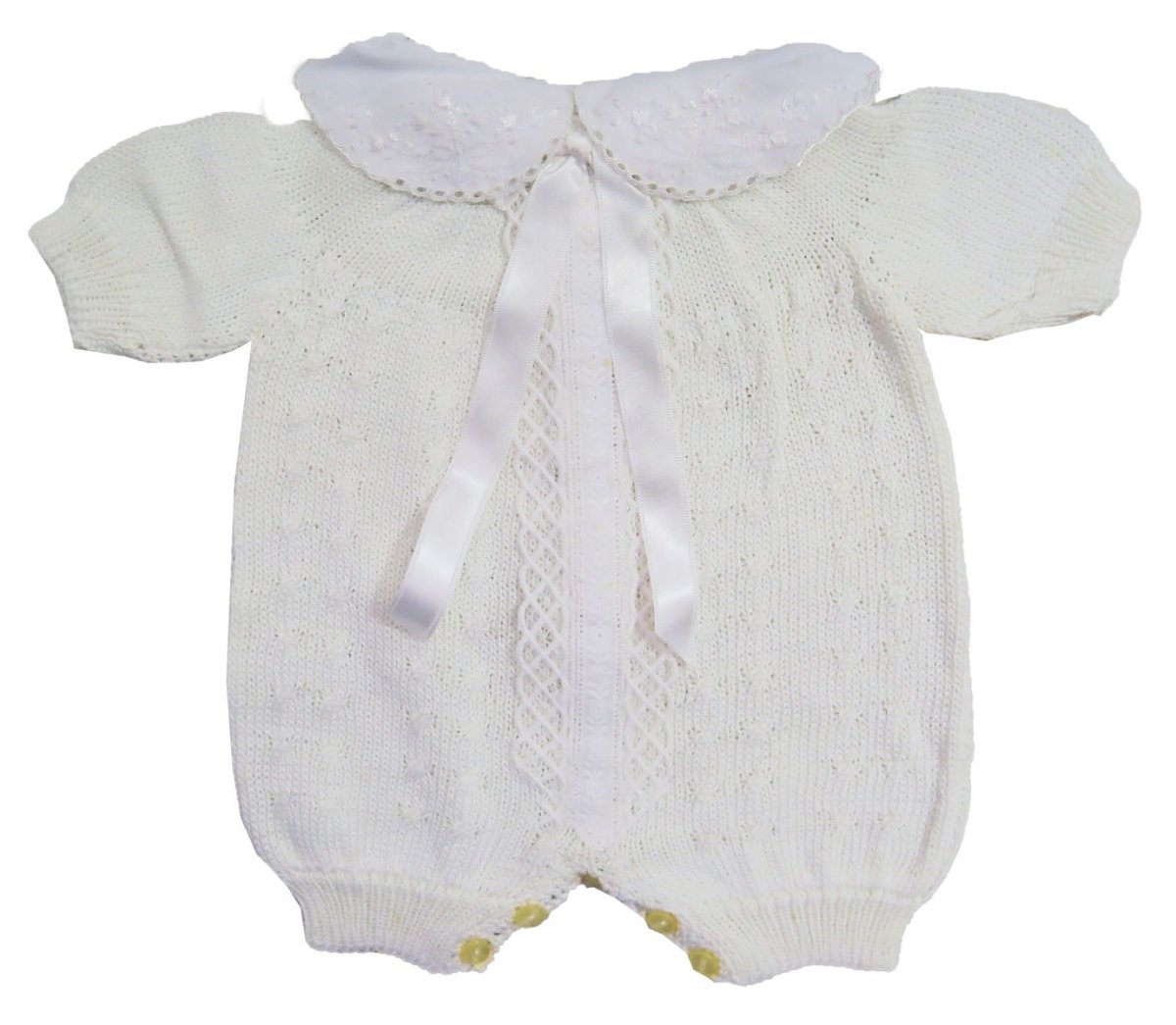 Enterito de hilo con cuello y lazo