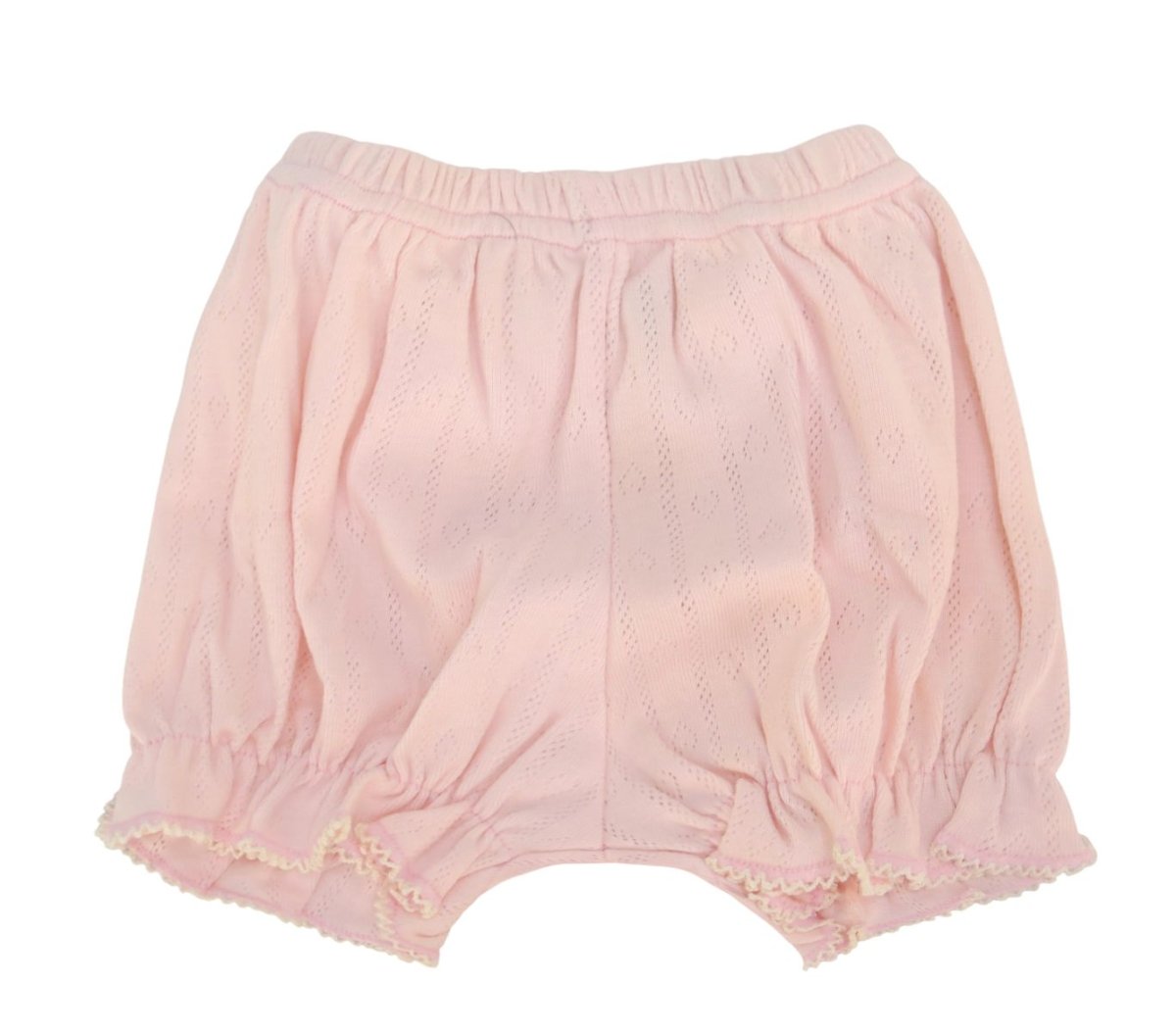 Bombachon Short Algodon desagujado con puño elastizado
