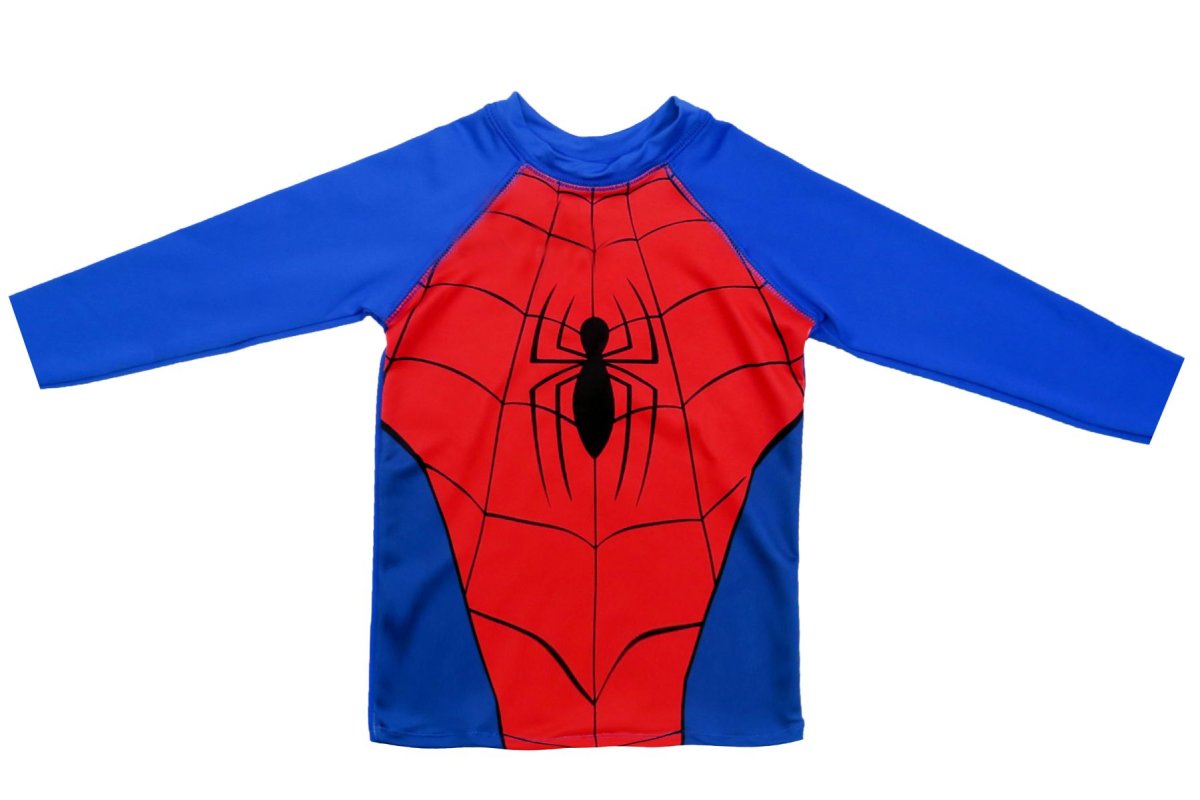 Remera UV Manga Larga  Spiderman Hombre Araña