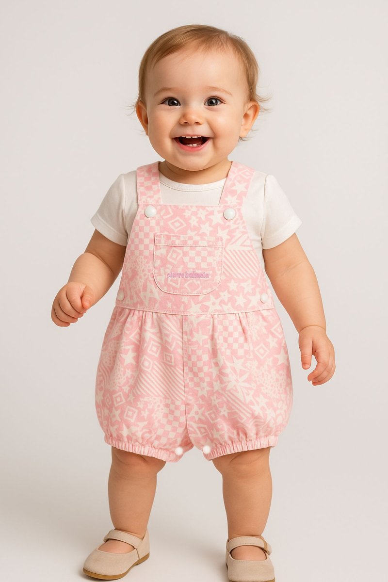 Jardinero corto con elastico