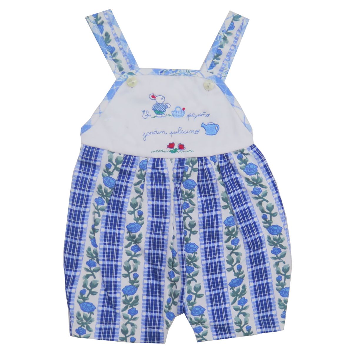 Jardinero escoces con flores