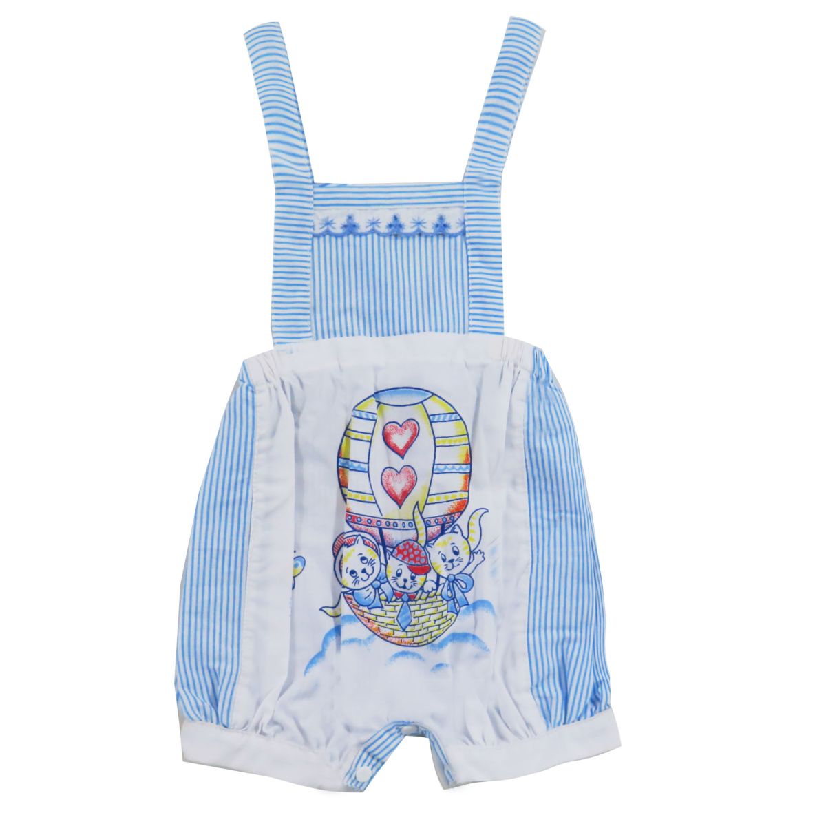 Jardinero rayado con estampa