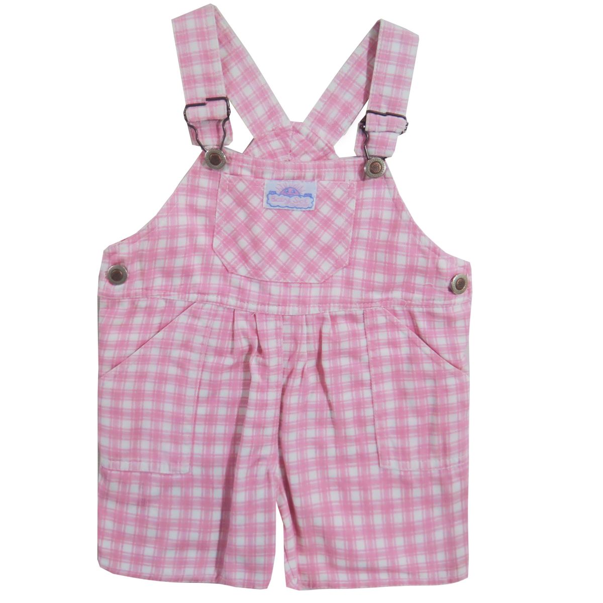 Jardinero corto rosa cuadrille