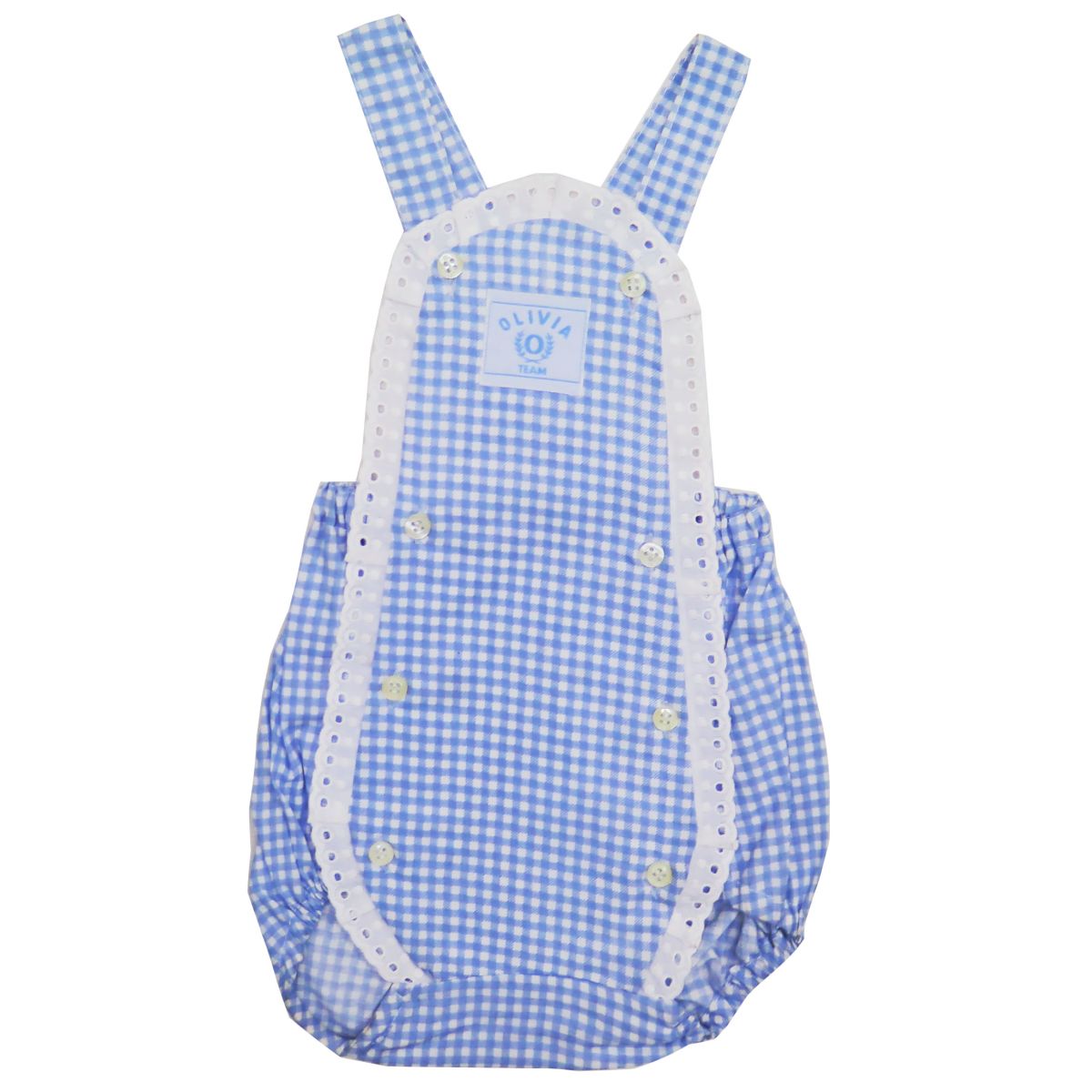 Jardinero cuadrille con elastico