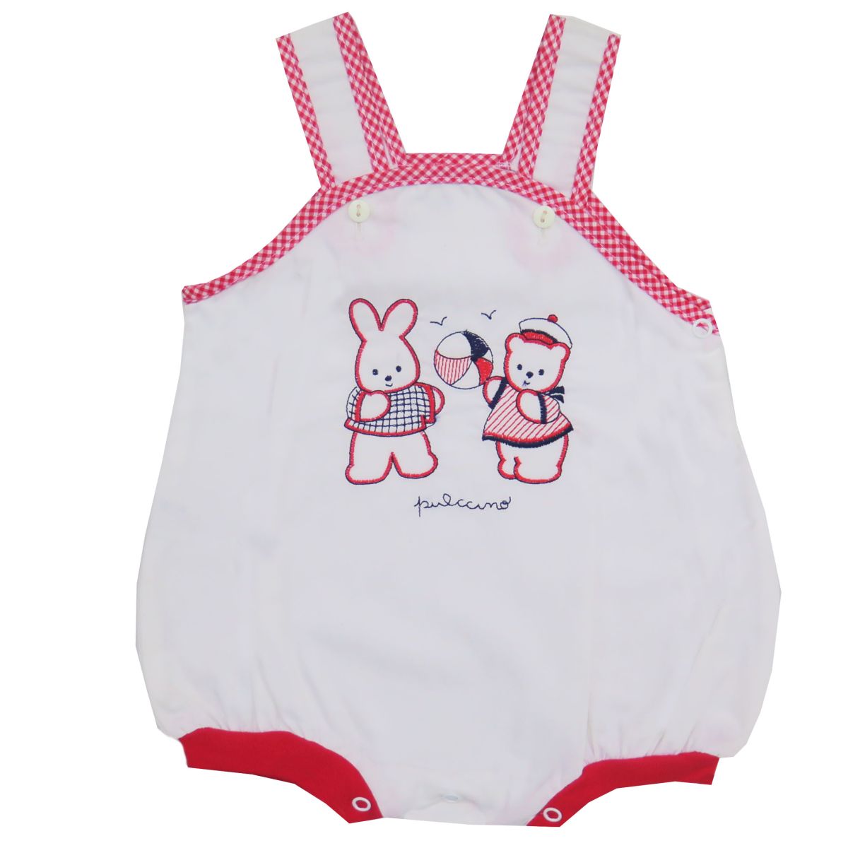 Enterito con ositos bordados