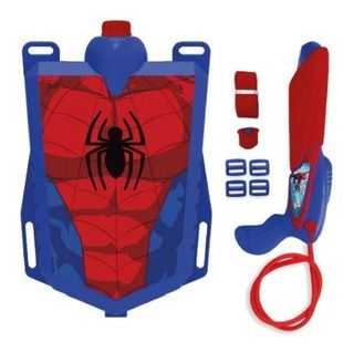 Mochila Pistola De Agua Spiderman - Hombre Araña