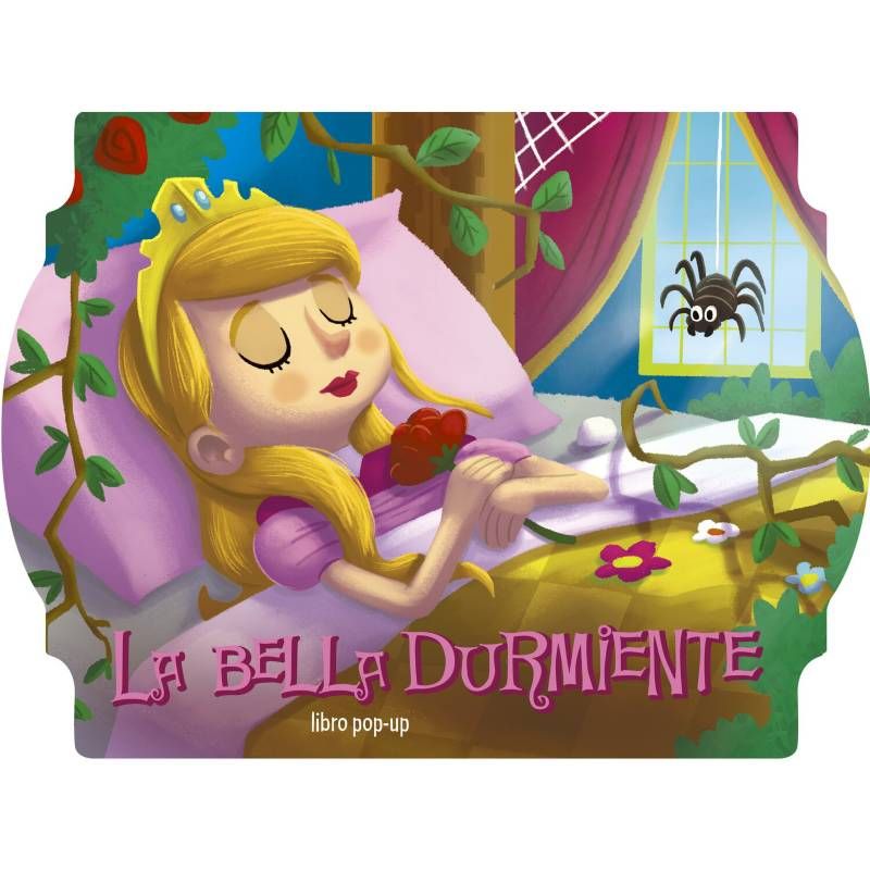 Libro Pop Ups - La Bella Durmiente -  Las Figuras Sobresalen