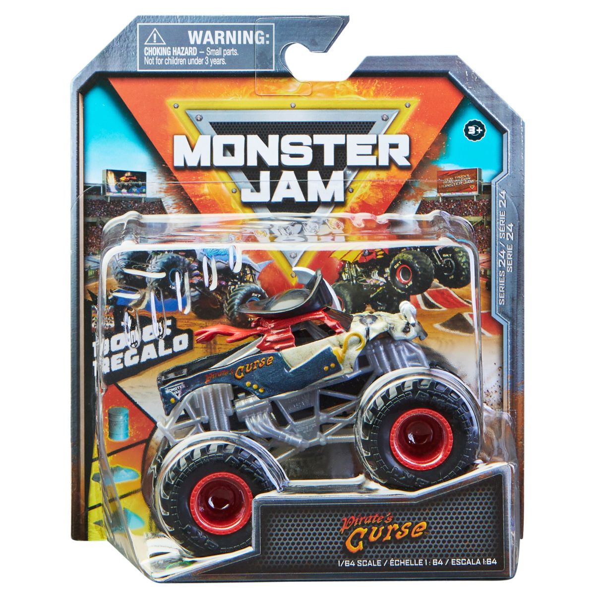 Monster Jam - Vehiculo Monster Truck - Escala 1:64