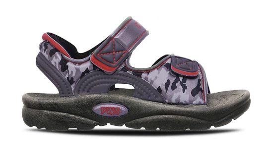 Sandalia Todo Goma 2 Velcros