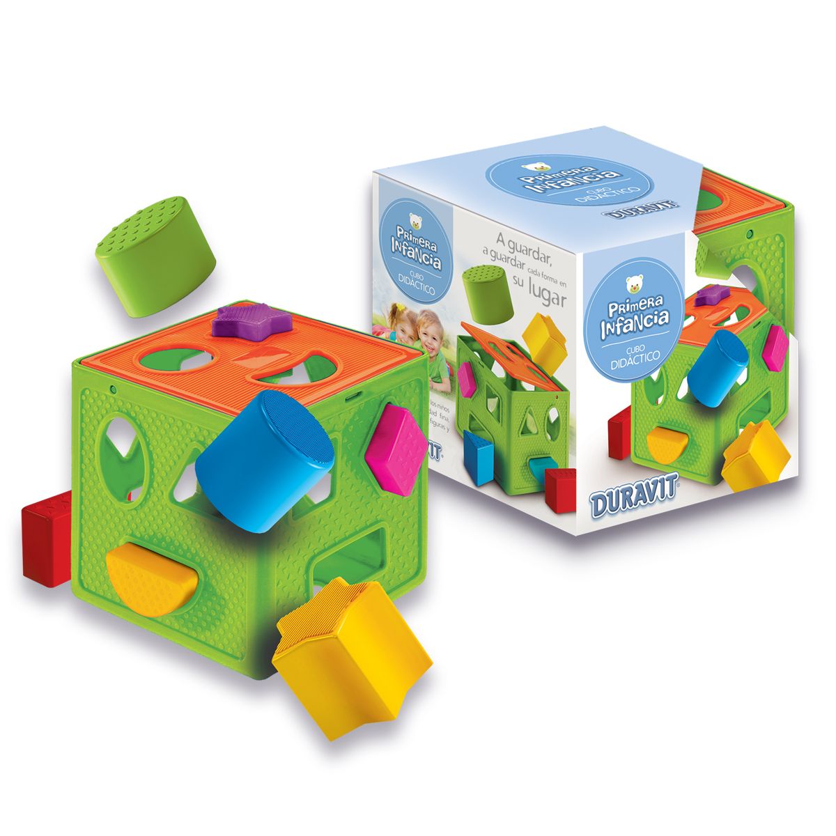 Cubo Didactico - Encastre