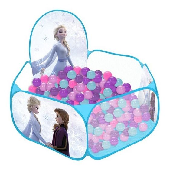 Pelotero Infantil Autoarmable Frozen - No Incluye Pelotas
