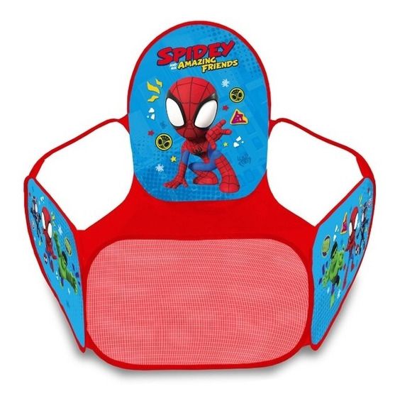 Pelotero Infantil Autoarmable Spidey Y Sus Sorprendentes Amigos  - No Incluye Pelotas
